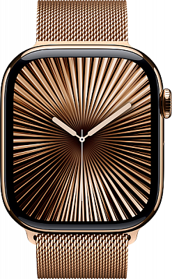 Смарт-часы Apple Watch Series 10, 46 мм цвет Gold