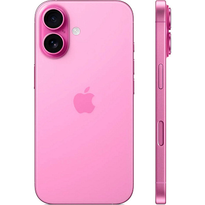 Смартфон Apple iPhone 16 Plus 128 ГБ розовый