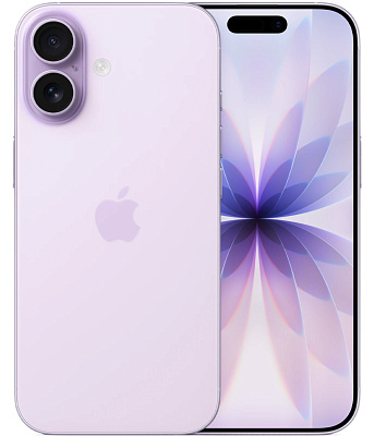 Смартфон Apple iPhone 17 (Sim/eSim) 256 ГБ Лавандовый
