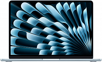 Ноутбук Apple MacBook Air 15" (M5, 2026) 16 ГБ, 512 ГБ SSD, небесно-голубой