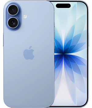 Смартфон Apple iPhone 17 (Sim/eSim) 256 ГБ Синий