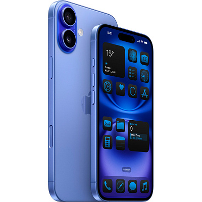 Смартфон Apple iPhone 16 Plus 512 ГБ ультрамарин